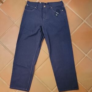 RVCA Skate Denim in Dark Blue